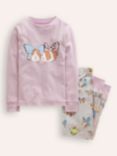 Mini Boden Kids' Snug Long John Pyjamas, Fairy Guinea Pigs