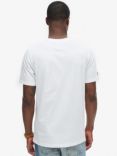 Superdry Embossed Logo Graphic T-Shirt, Winter White