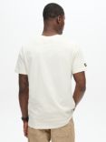 Superdry Embossed Logo Graphic T-Shirt, Rice White