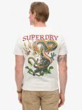 Superdry Tattoo Graphic T-Shirt, Cream