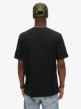 Superdry Core Logo Fade Loose T-Shirt, Black