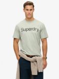 Superdry Core Logo City Loose T-Shirt, Puritan Grey