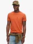 Superdry Essential Washed Pocket T-Shirt, Washed Autumn Glaze