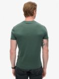 Superdry Essential Washed Pocket T-Shirt, Washed Forest Green