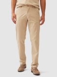 Rodd & Gunn Heriot Stretch Cotton Straight Fit Chino Trousers, Natural