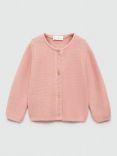 Mango Baby Boba Cardigan, Pink