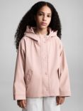 Mango Kids' Gala Hooded Jacket, Pink