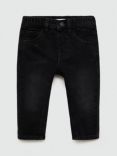 Mango Kids' Xavin Jeans, Black, Black