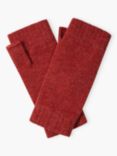 Brora Cashmere Wrist Warmers, Clay