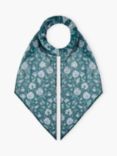 Brora Floral Silk Neck Tie, Pine