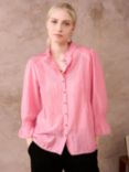 Brora Pintuck Silk Blend Top