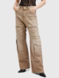 AllSaints Archie Cargo Jeans, Mid Brown