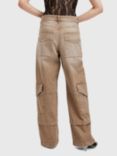 AllSaints Archie Cargo Jeans, Mid Brown