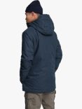 Lyle & Scott Microfleece 2.0 Parka, Dark Navy