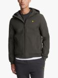 Lyle & Scott Fleece Back Softshell Jacket, W635 Gunmetal