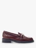 Moda in Pelle Estephe Leather Loafers, Dark Brown