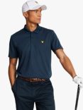 Lyle & Scott Golf Tech Polo Shirt, Dark Navy