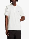 Lyle & Scott Embroidered Logo Polo Shirt, Whitejetblack