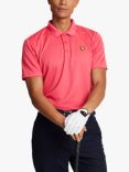 Lyle & Scott Golf Tech Polo Shirt, Birdie Red