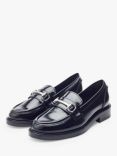 Moda in Pelle Estephe Patent Leather Loafers, Black