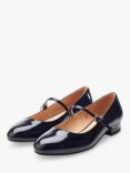 Moda in Pelle Florentin Leather Mary Janes, Black