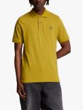 Lyle & Scott Plain Polo Shirt, Ellaness Gold