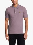 Lyle & Scott Plain Polo Shirt, Highland Mauve