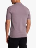 Lyle & Scott Plain Polo Shirt, Highland Mauve