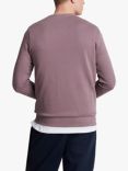 Lyle & Scott Cotton Crew Neck Sweatshirt, Highland Mauve