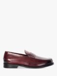 Dune Samson Leather Penny Loafer, Bordeaux