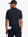 Lyle & Scott Grid Polo Shirt, Z271 Dark Navy