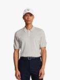 Lyle & Scott Grid Polo Shirt, Pebble