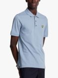 Lyle & Scott Plain Polo Shirt, X301 Crafted Blue