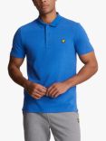 Lyle & Scott Sport Short Sleeve Polo Shirt, X358 Lucid Blue