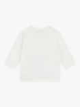 HUGO BOSS Baby Red Panda Logo T-Shirt, Off White