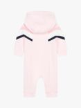 HUGO BOSS Baby Hooded All-in-One, Pink Pale