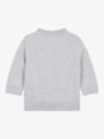 HUGO BOSS Baby Logo Cotton Jumper, Grey