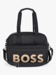 HUGO BOSS Logo Changing Bag, Black