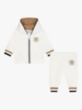 HUGO BOSS Baby Hoodie & Joggers Set, Offwhite