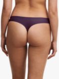 Chantelle Soft Stretch String Knickers, Aubergine