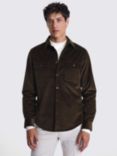 Moss Corduroy Overshirt, Chocolate