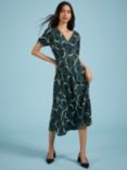 Baukjen Kaydence Midi Dress, Green/Multi