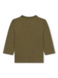 Timberland Baby Logo T-Shirt, Khaki