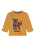 Timberland Baby Dinosaur Graphic T-Shirt, Ochre