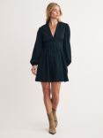 Nobody's Child Starlight Long Sleeve Mini Dress, Black