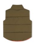 Timberland Baby Water Repellent Puffer Gilet, Khaki