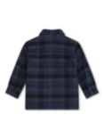 Timberland Baby Check Cotton Twill Shirt, Navy/Multi