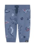 Timberland Baby Dinosaur Print Joggers, Slate Blue