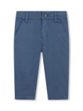 Timberland Baby Cotton Loose Fit Drill Trousers, Blue