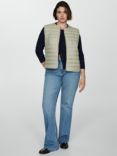 Mango Blanvest Quilted Gilet